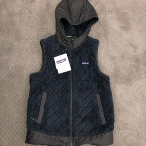 Women’s Los Gatos Hooded Vest Smolder Blue
